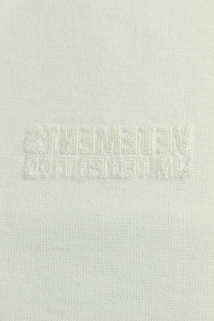 Vetements 23AW WHITE Logo Long Sleeve T-Shirt White Size S
