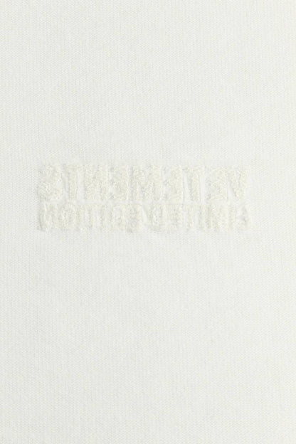 Vetements 23AW WHITE Logo Long Sleeve T-Shirt White Size S