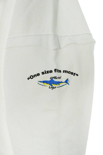 Vetements 23AW WHITE Logo Long Sleeve T-Shirt White Size S