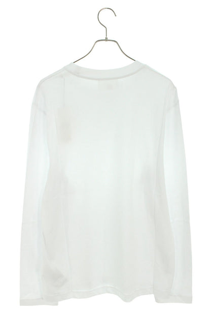 AMI 24AW Embroidered Long Sleeve T-Shirt White Size XL