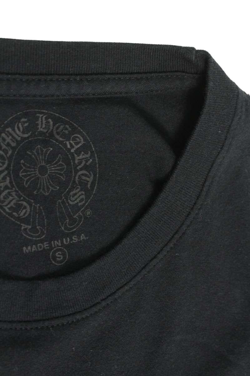 Chrome Hearts Back Horseshoe Print Long Sleeve Tee Size S