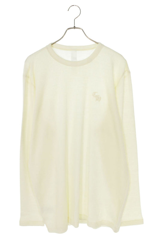 Chrome Hearts SNATCH Long Sleeve CH Logo Thermal White Size XXL