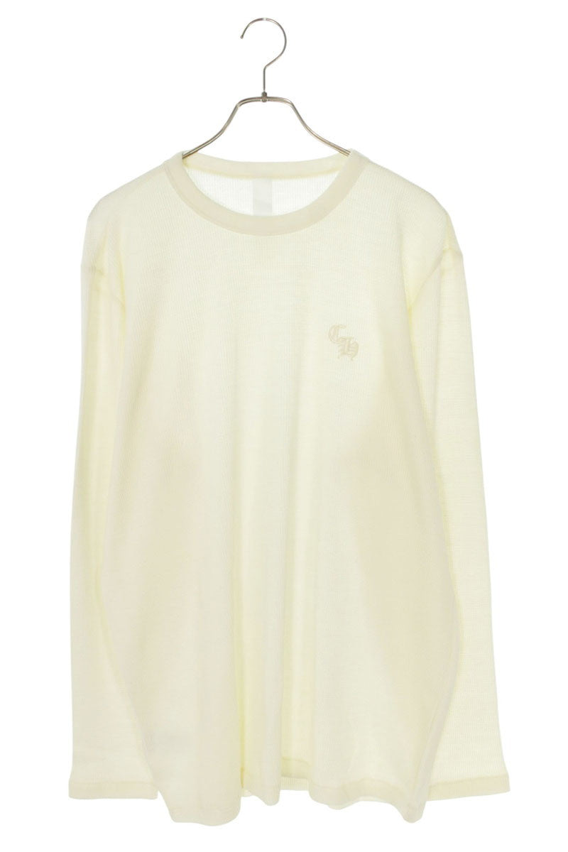 Chrome Hearts SNATCH Long Sleeve CH Logo Thermal White Size XXL