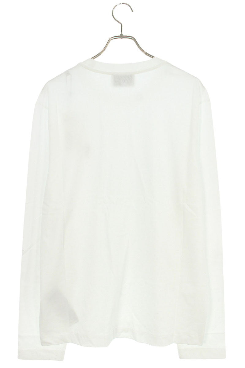 AMI Alexandre Mattiussi Heart A Embroidery Long Sleeve Tee Size L
