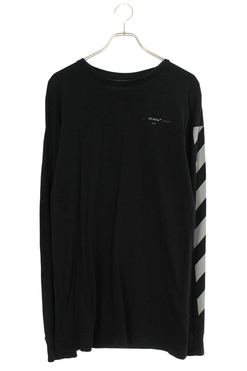 OFF-WHITE 20SS Arm Line Print Long Sleeve Tee Size S