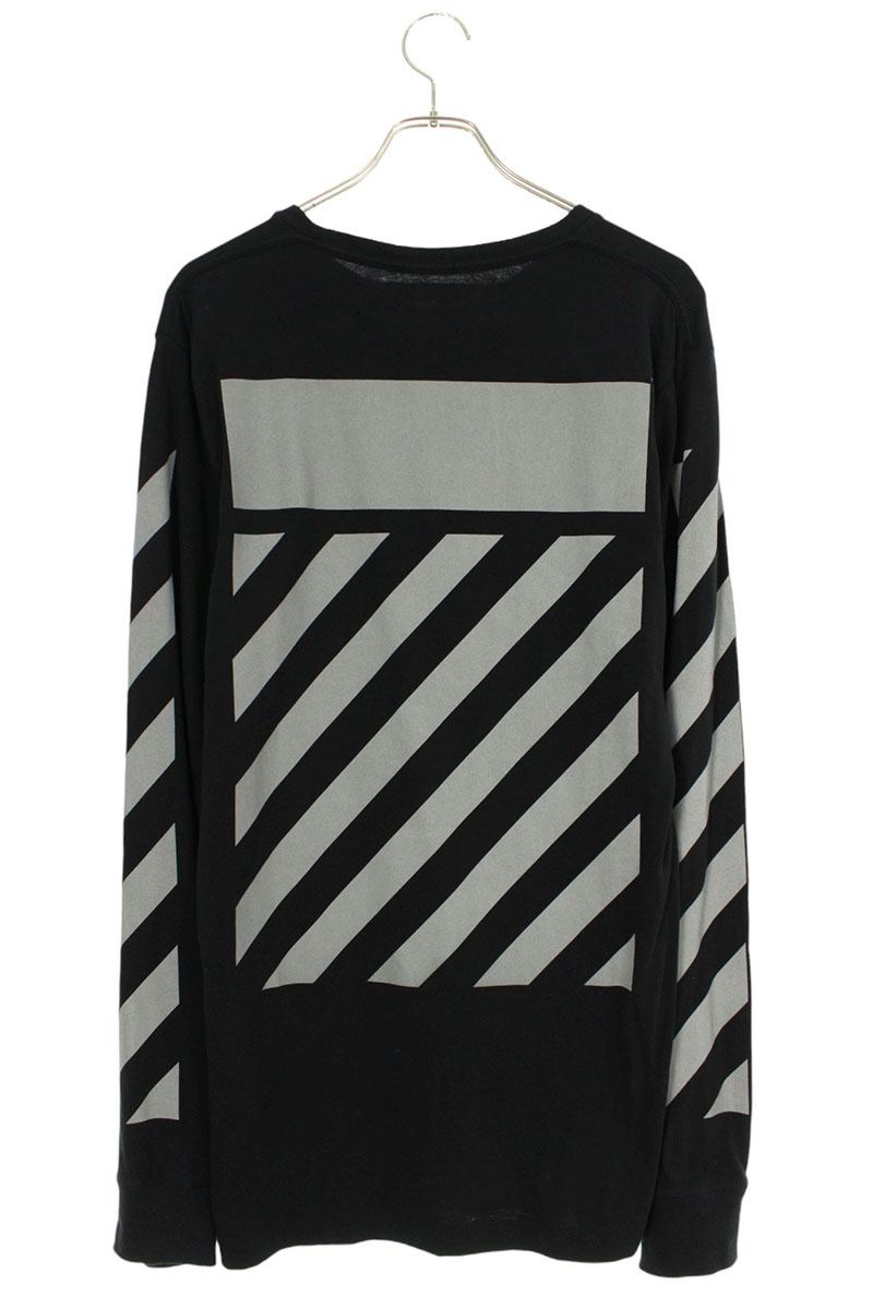 OFF-WHITE 20SS Arm Line Print Long Sleeve Tee Size S