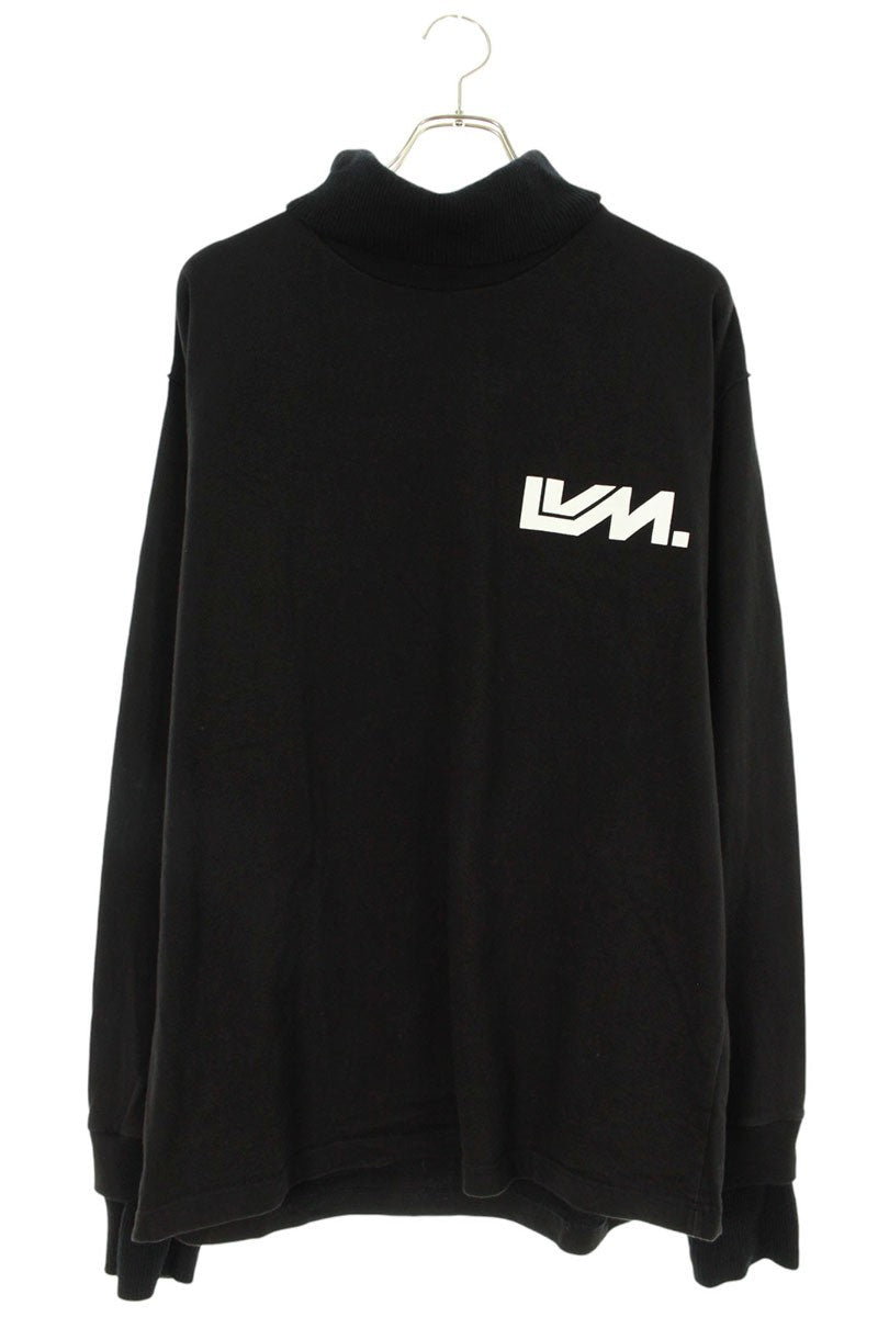Louis Vuitton 19AW Print Long Sleeve T-Shirt Black Size XL