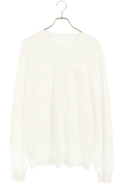 Chrome Hearts Neck Logo Print Long Sleeve Tee White Size L