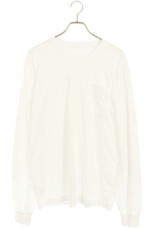 Chrome Hearts Neck Logo Print Long Sleeve Tee White Size L