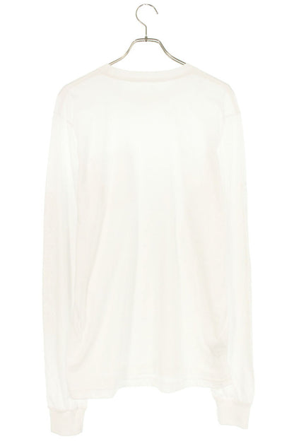 Chrome Hearts Neck Logo Print Long Sleeve Tee White Size L