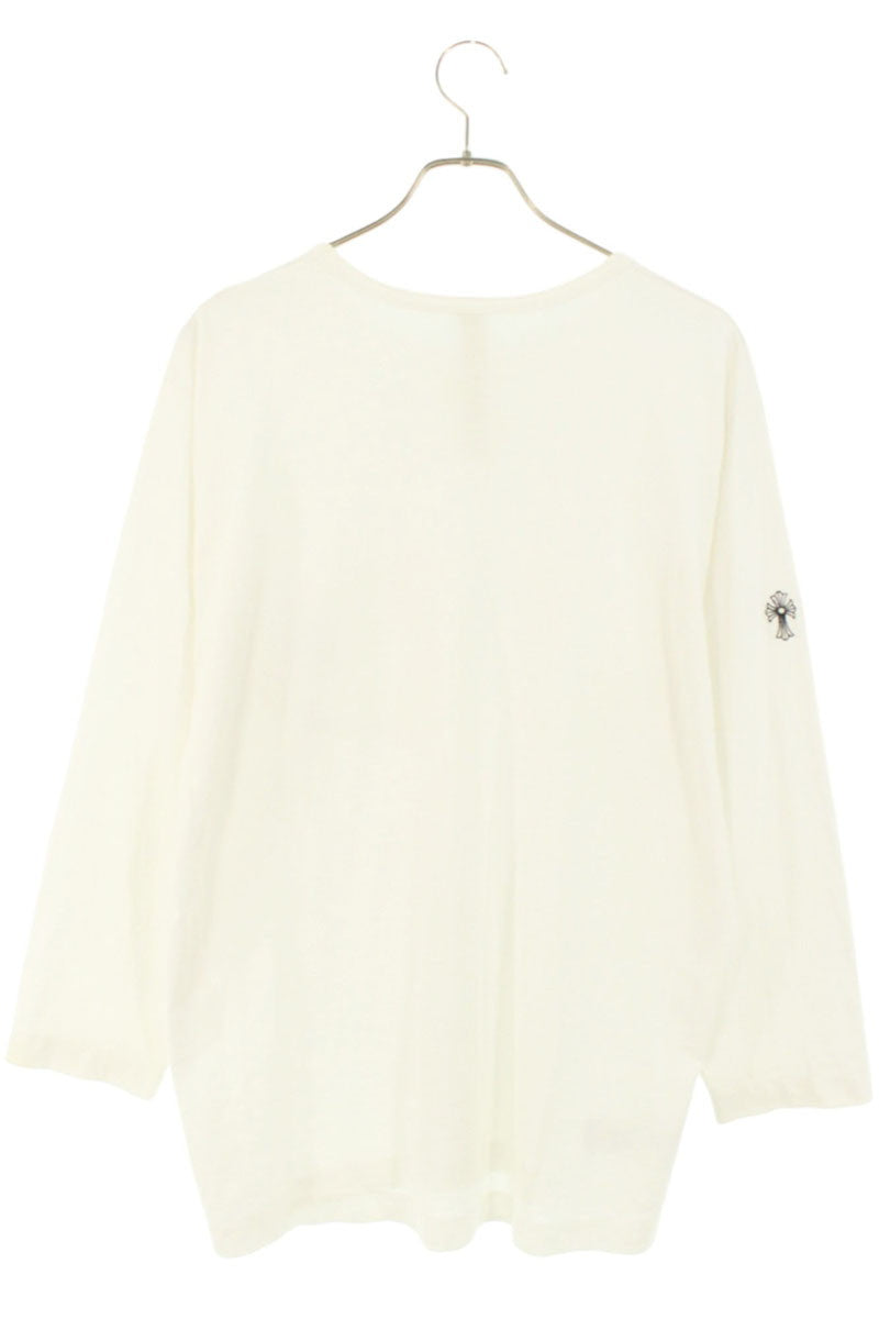 Chrome Hearts GRP Y NOT Light Work L S Tee Long Sleeve T-Shirt White Size L
