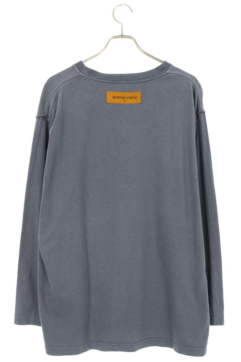 Louis Vuitton Long Sleeve T-Shirt Blue Size L