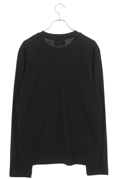 AMI Embroidered Long Sleeve T-Shirt Black Size XL