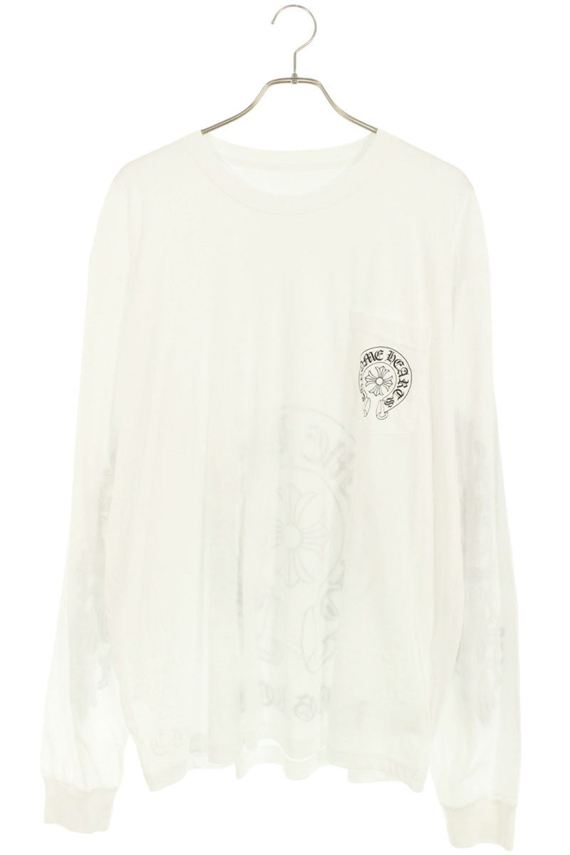 Chrome Hearts CH L S LTD HK Ltd. Back Horseshoe Long Sleeve Size XXL