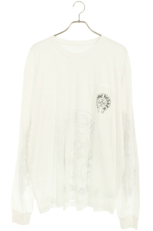 Chrome Hearts CH L S LTD HK Ltd. Back Horseshoe Long Sleeve Size XXL