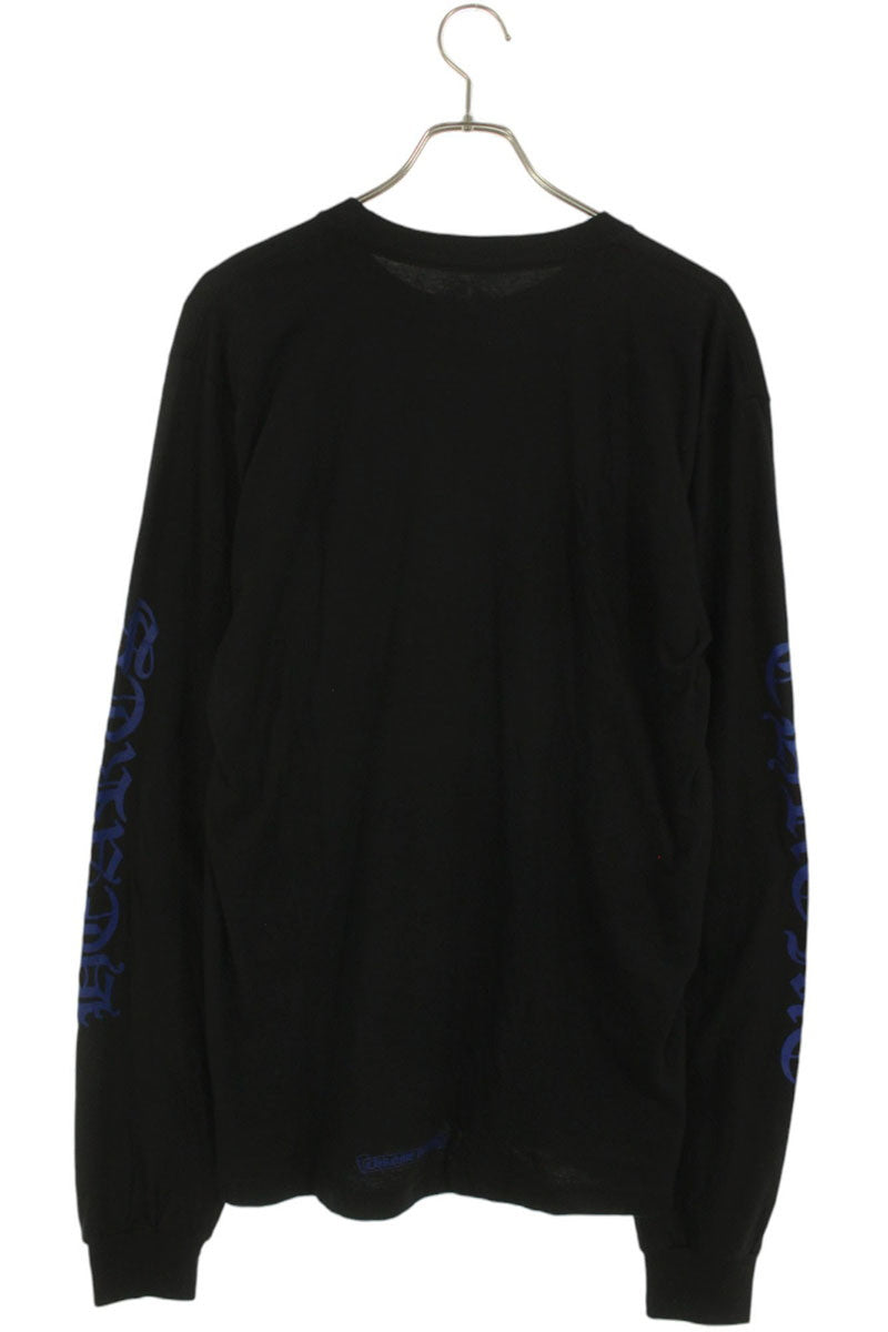 Chrome Hearts Neck Logo Print Long Sleeve Tee Size L