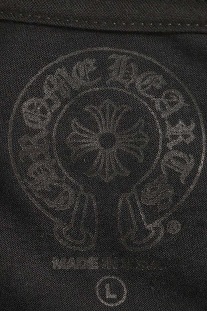 Chrome Hearts Neck Logo Print Long Sleeve Tee Multi Size L