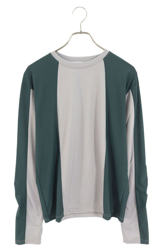 FFF POSTAL SERVICE Diffraction Knit Long Sleeve Top Multi Size M