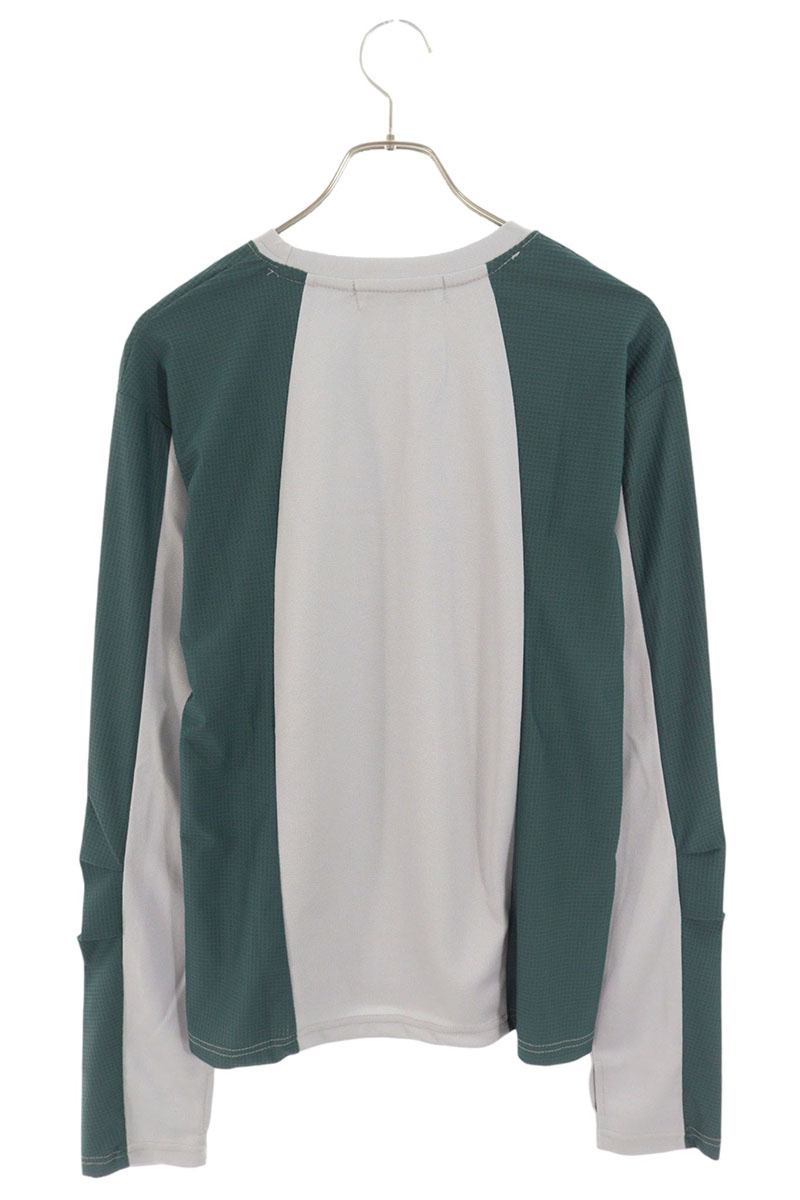 FFF POSTAL SERVICE Diffraction Knit Long Sleeve Top Multi Size M