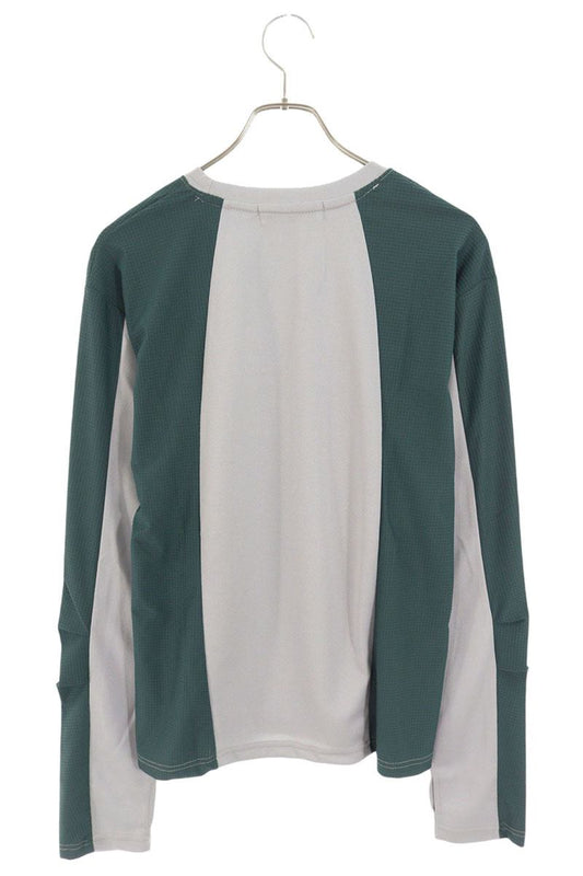 FFF POSTAL SERVICE Diffraction Knit Long Sleeve Top Multi Size M
