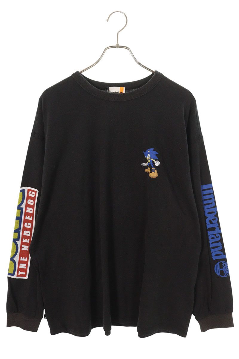 Timberland x Sonic Frosted Graphic Long Sleeve Top Black Size L