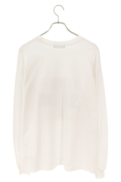GOD SELECTION XXX Graphic Logo Print Long Sleeve Top White Size L