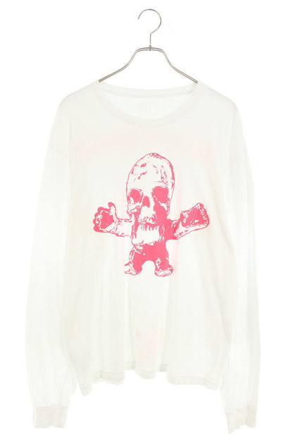 Chrome Hearts Print Long Sleeve T-Shirt White Size XL