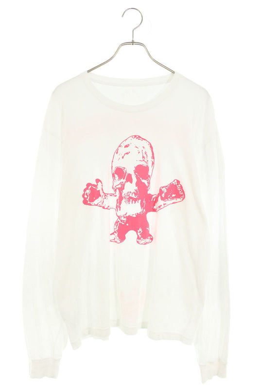 Chrome Hearts Print Long Sleeve T-Shirt White Size XL