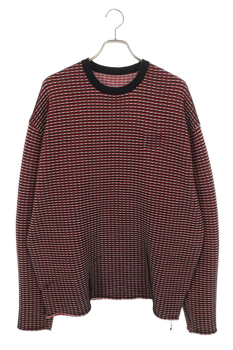 TENBOX Red Reversible Chameleon Sweater Long Sleeve Size XL