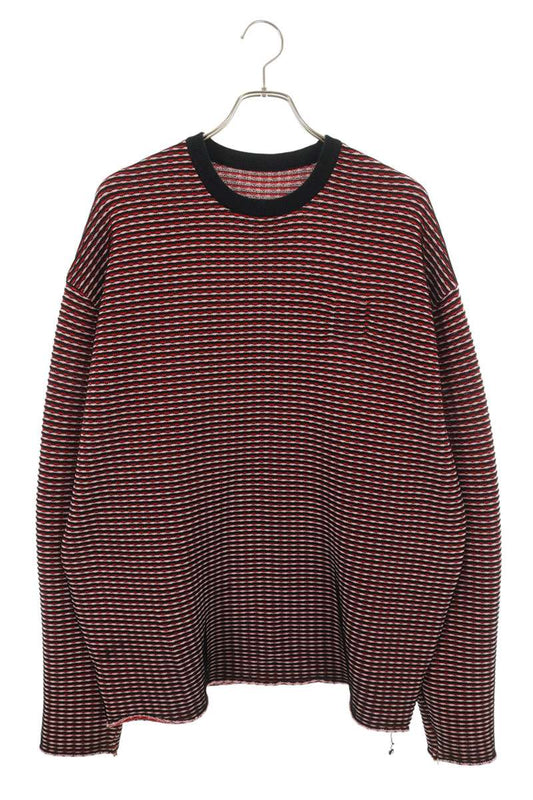 TENBOX Red Reversible Chameleon Sweater Long Sleeve Size XL
