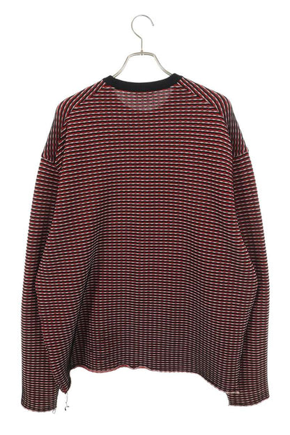 TENBOX Red Reversible Chameleon Sweater Long Sleeve Size XL