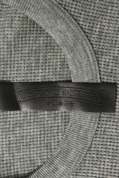 Chrome Hearts Y NOT CH Logo Thermal Knit Gray Size M