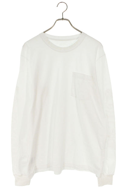 Chrome Hearts Neck Logo Print Long Sleeve Tee White Size L