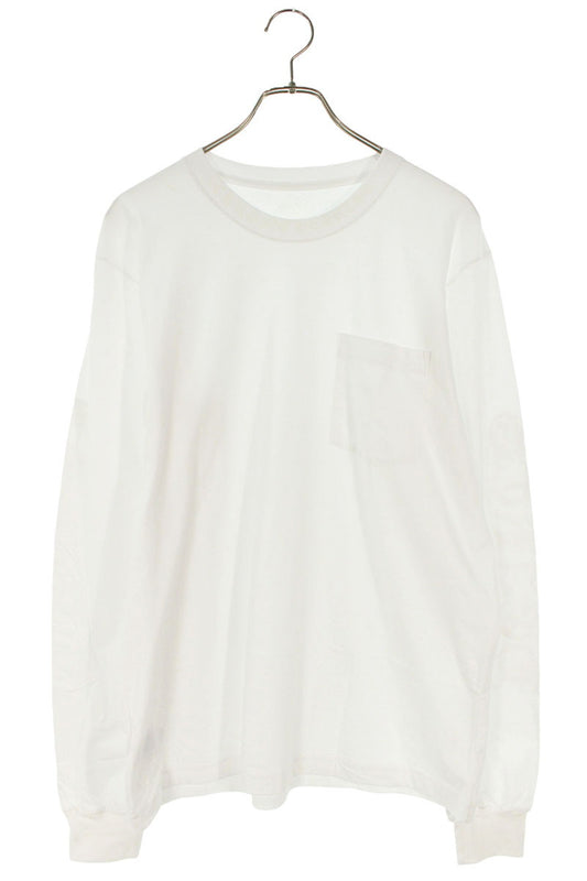 Chrome Hearts Neck Logo Print Long Sleeve Tee White Size L