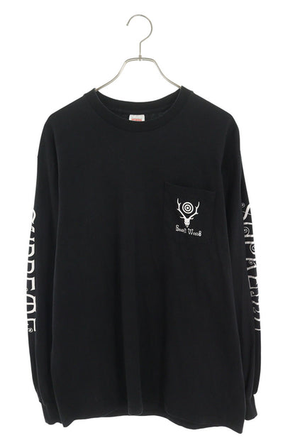 SUPREME 21SS South2West8 Pocket Tee Black Size L