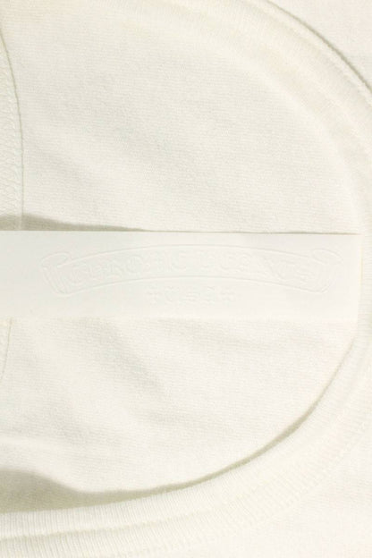Chrome Hearts Y NOT Logo Embroidered Long Sleeve Tee White Size L