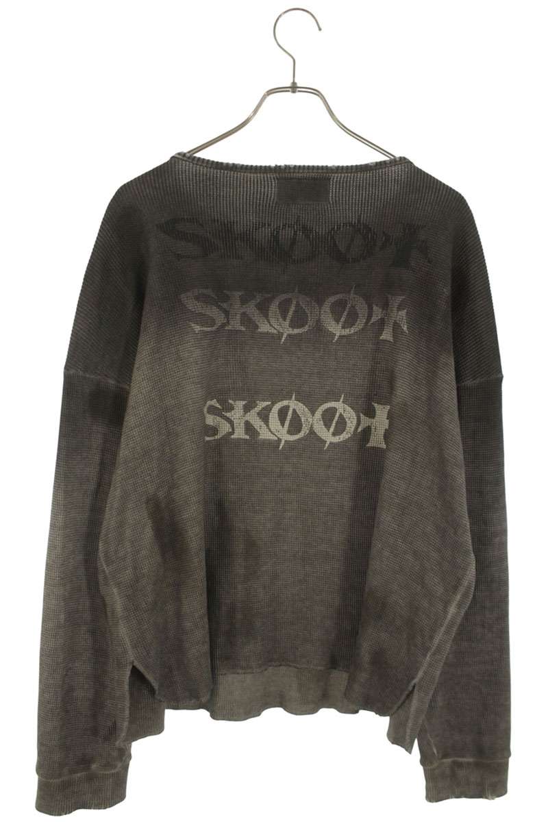 SKOOT HANDMEDOWNS Vintage Wash Thermal Cotton Long Size S