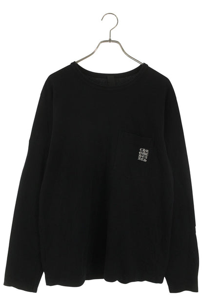 Chrome Hearts Y NOT Long Sleeve Pocket Tee Black Size L
