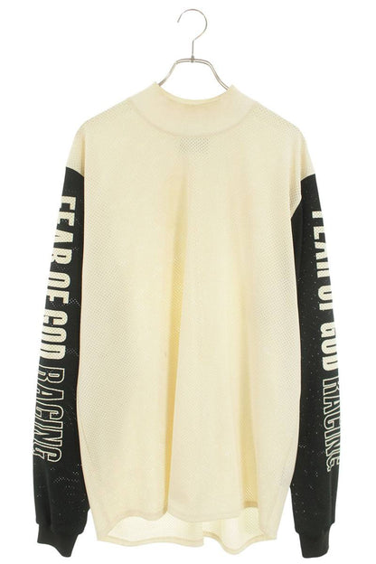 Fear of God FIFTH COLLECTION High Neck Long Sleeve T-Shirt Beige Size L
