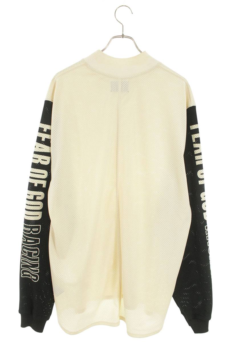 Fear of God FIFTH COLLECTION High Neck Long Sleeve T-Shirt Beige Size L
