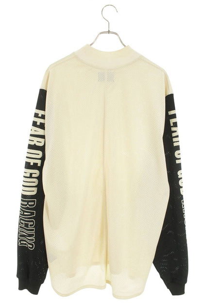 Fear of God FIFTH COLLECTION High Neck Long Sleeve T-Shirt Beige Size L