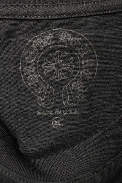 Chrome Hearts Miami Ltd. Sleeve Logo Long Sleeve Tee Black Size XL