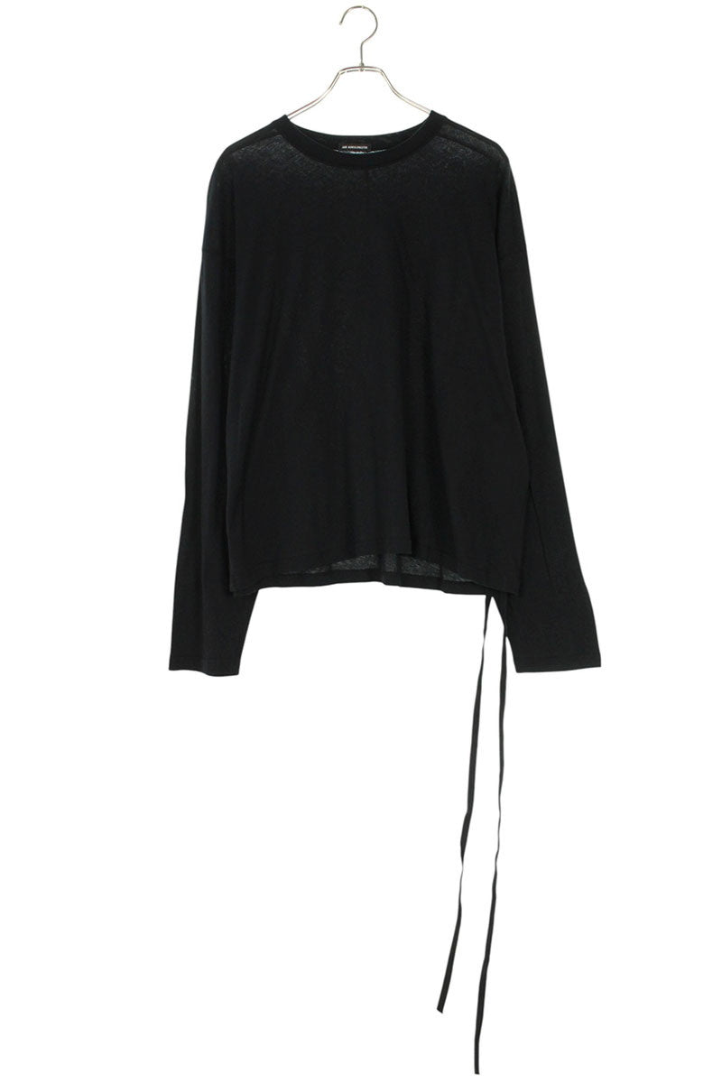 ANN DEMEULEMEESTER 26SS Back Print Cotton Long Sleeve Size L