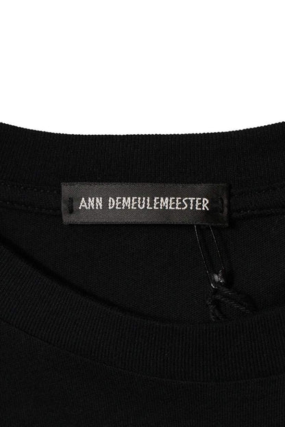 ANN DEMEULEMEESTER 26SS Back Print Cotton Long Sleeve Size L