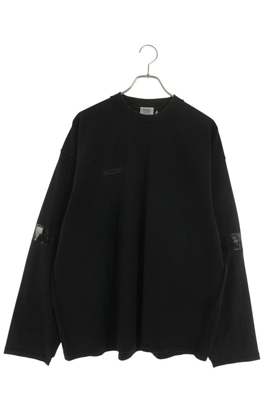 Vetements 26SS Long Sleeve T-Shirt Black Size M