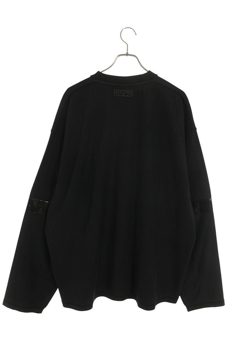 Vetements 26SS Long Sleeve T-Shirt Black Size L