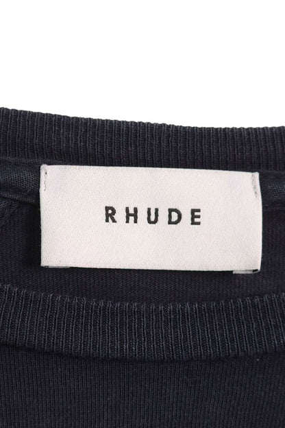 Rhude Vintage Print Long Sleeve T-Shirt Black Size L
