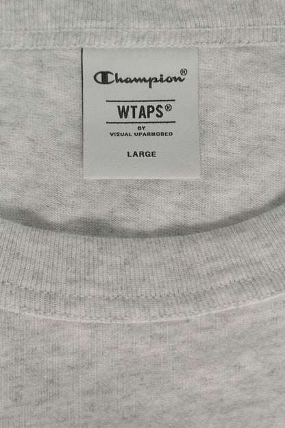 Wtaps x Champion Long Sleeve T-Shirt Gray Size L