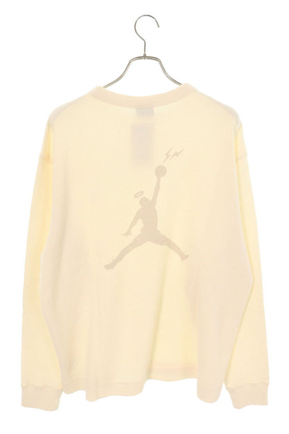 fragment design x Nike Logo Long Sleeve Top White Size L