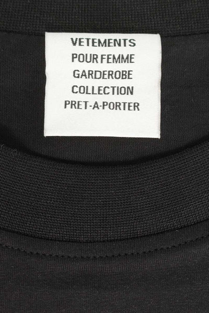 Vetements Black Layered Band Tee Long Sleeve Dress Size XS